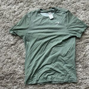 Gymshark Olive Short Sleeve Tee